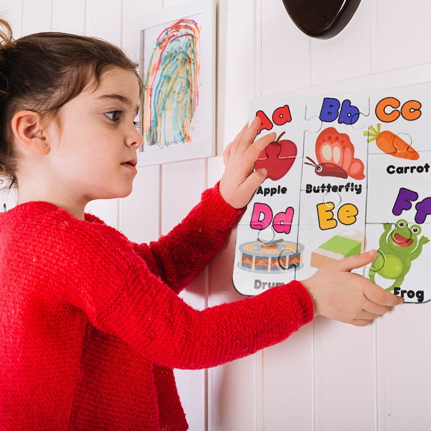 ABC Jigsaw Puzzle Toy for Children (4 - Pcs Pack) - infinityexculsivestore.com