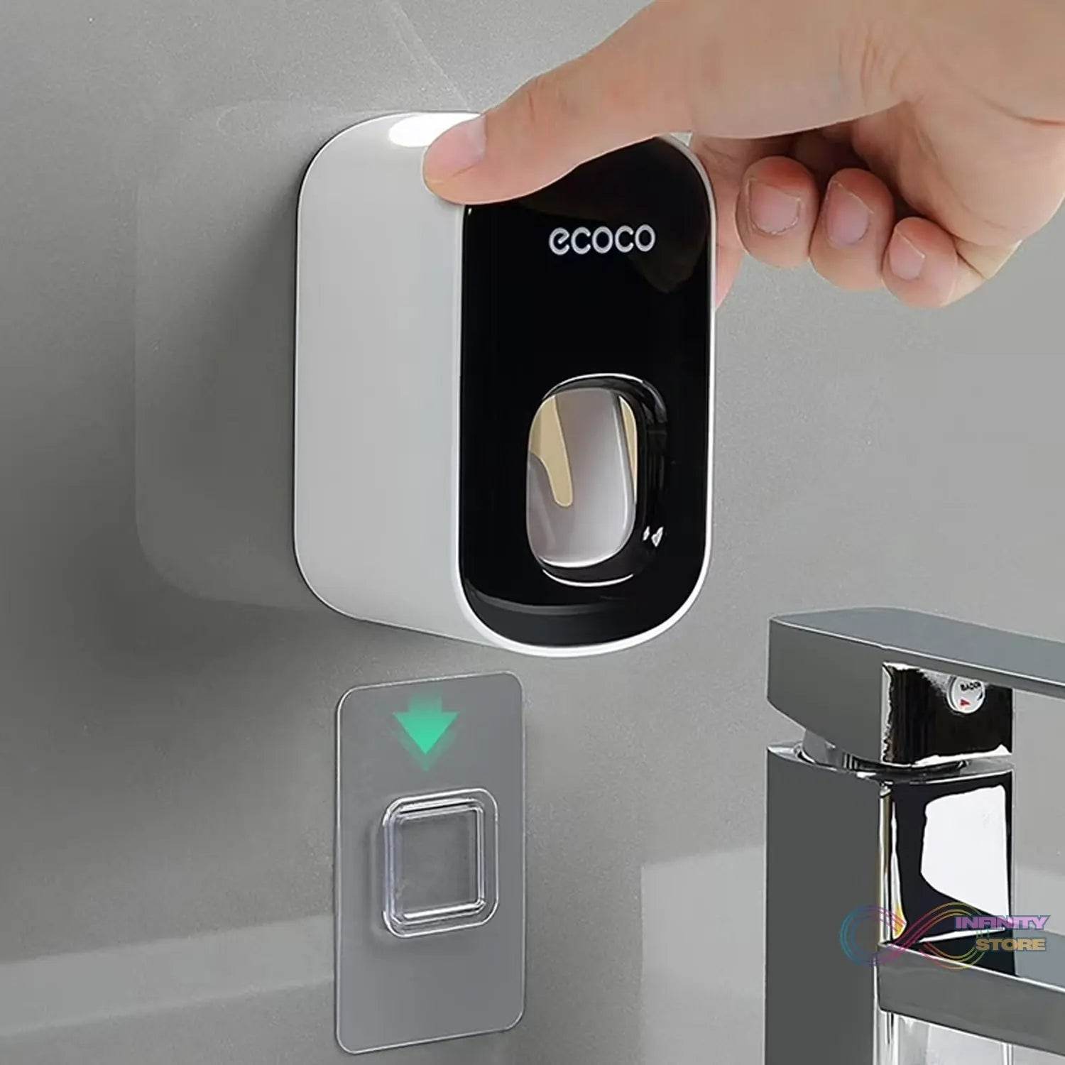 ABS Automatic Toothpaste Dispenser Space Saving for Home Bath Accessory (1 Pc) - infinityexculsivestore.com