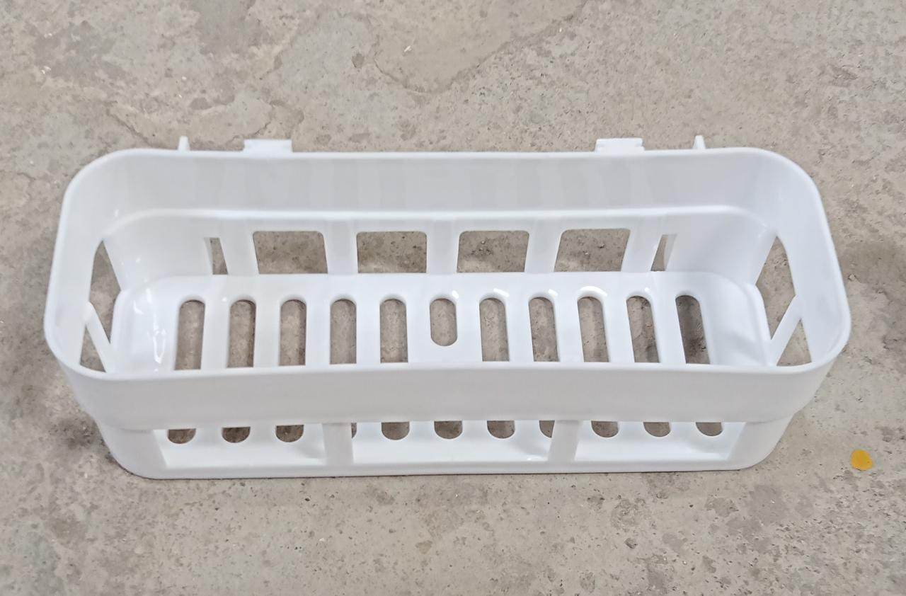 ABS Plastic Shower Corner Caddy Basket Shelf Rack with Wall Mounted Suction Cup for Bathroom Kitchen - infinityexculsivestore.com