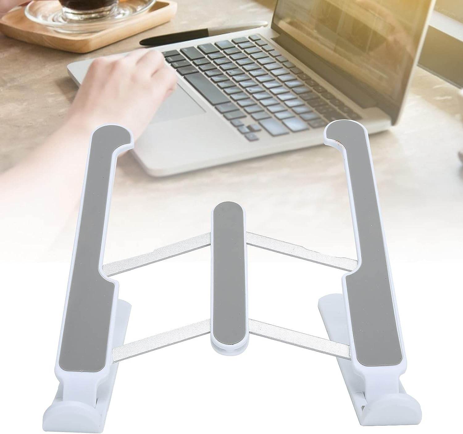 ADJUSTABLE TABLET STAND HOLDER WITH BUILT-IN FOLDABLE LEGS AND HIGH QUALITY FIBRE - infinityexculsivestore.com
