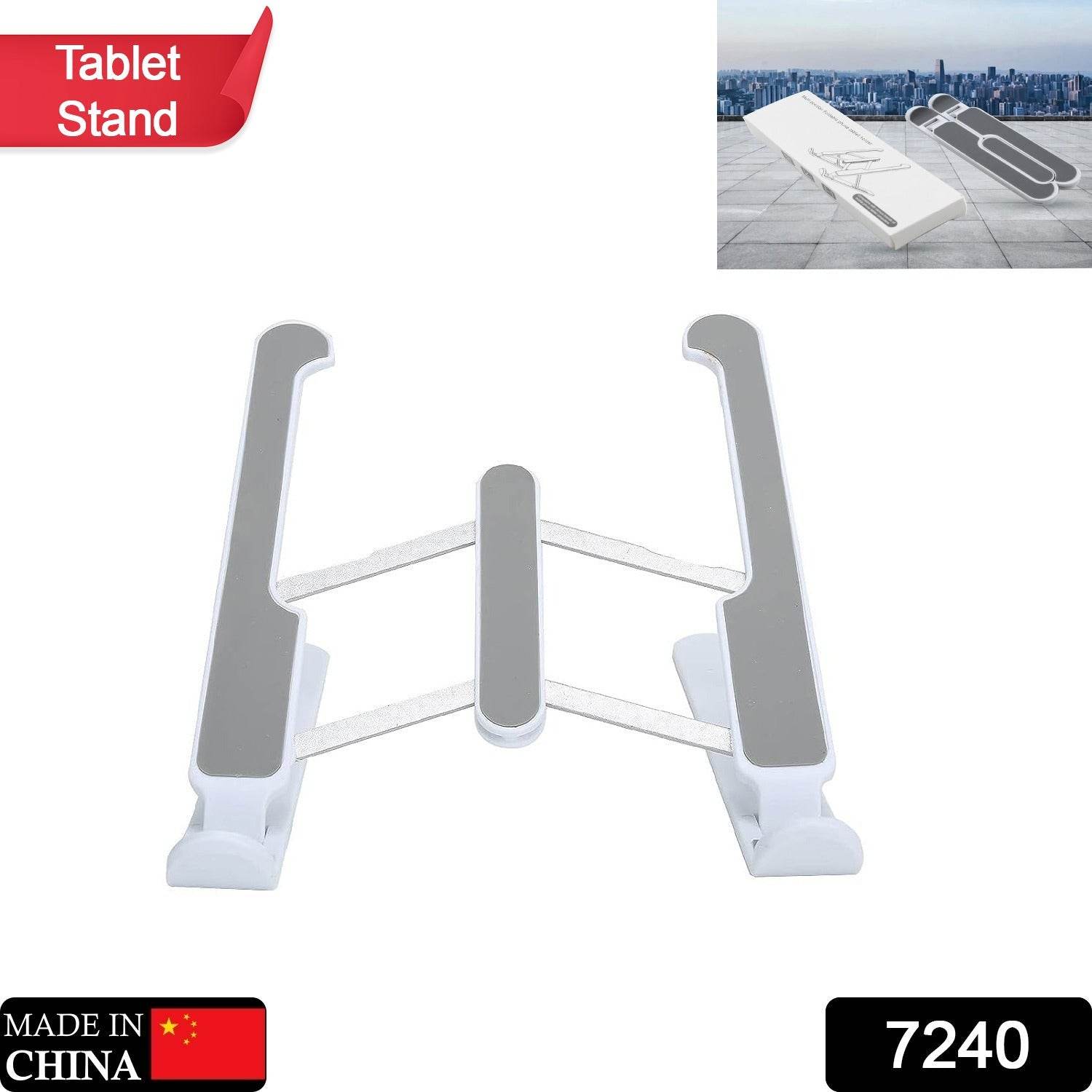 ADJUSTABLE TABLET STAND HOLDER WITH BUILT-IN FOLDABLE LEGS AND HIGH QUALITY FIBRE - infinityexculsivestore.com