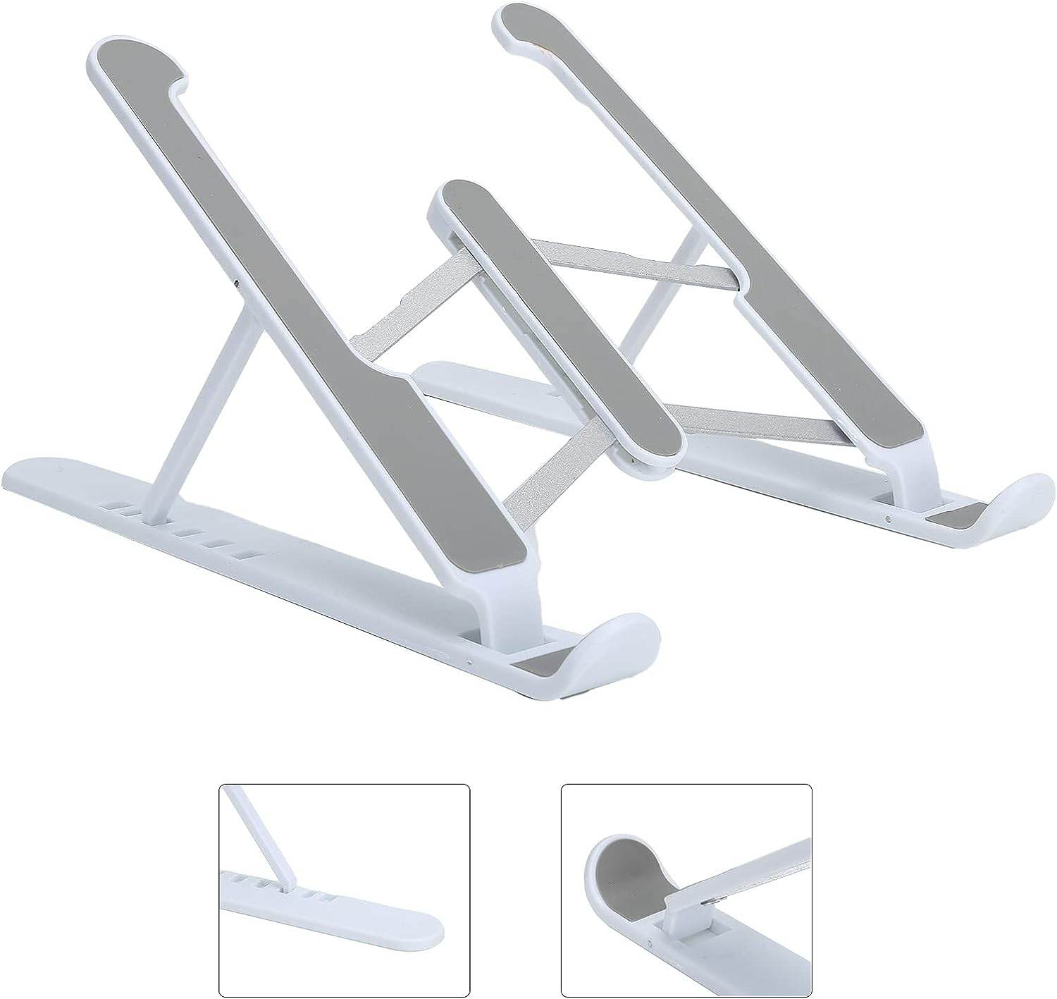 ADJUSTABLE TABLET STAND HOLDER WITH BUILT-IN FOLDABLE LEGS AND HIGH QUALITY FIBRE - infinityexculsivestore.com