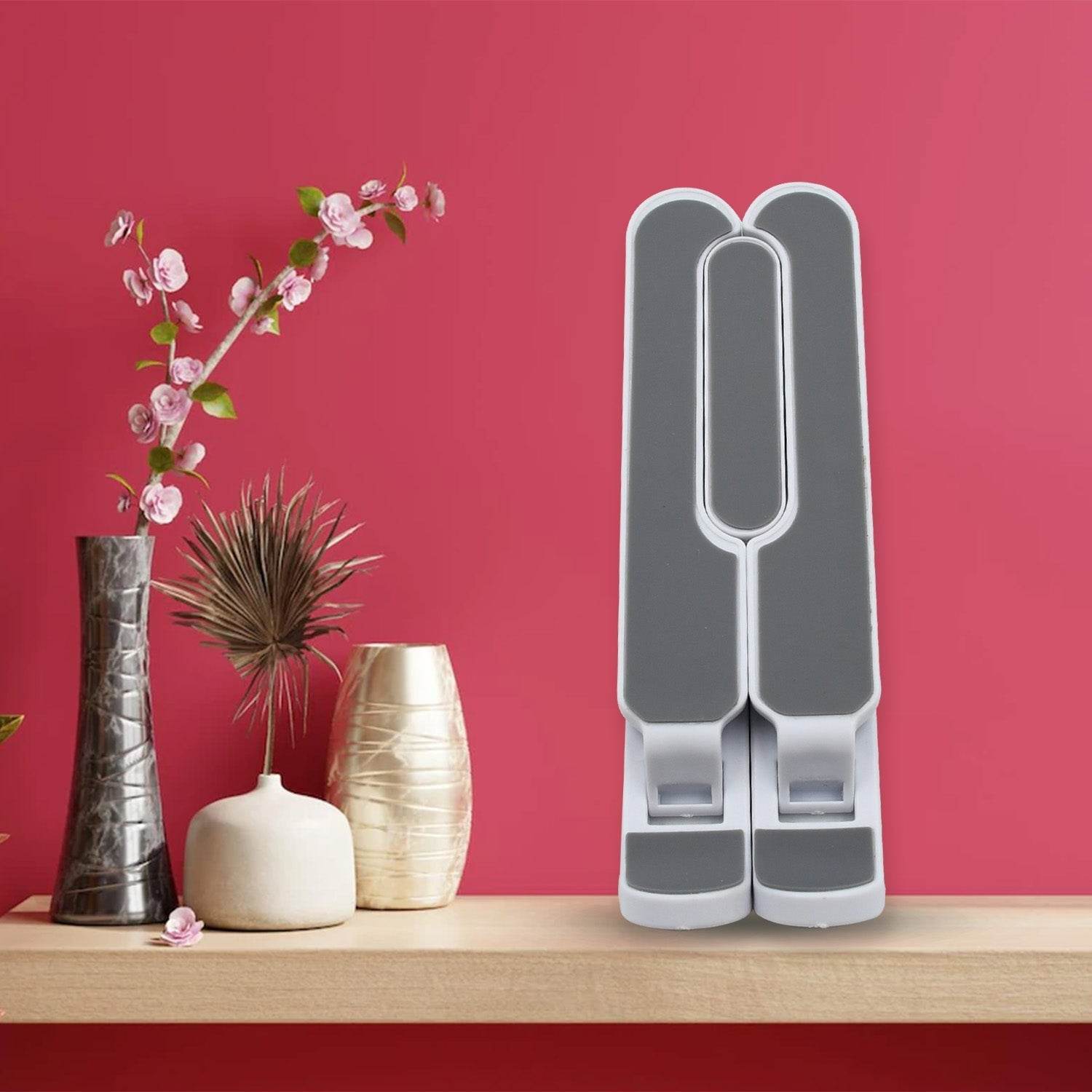 ADJUSTABLE TABLET STAND HOLDER WITH BUILT-IN FOLDABLE LEGS AND HIGH QUALITY FIBRE - infinityexculsivestore.com
