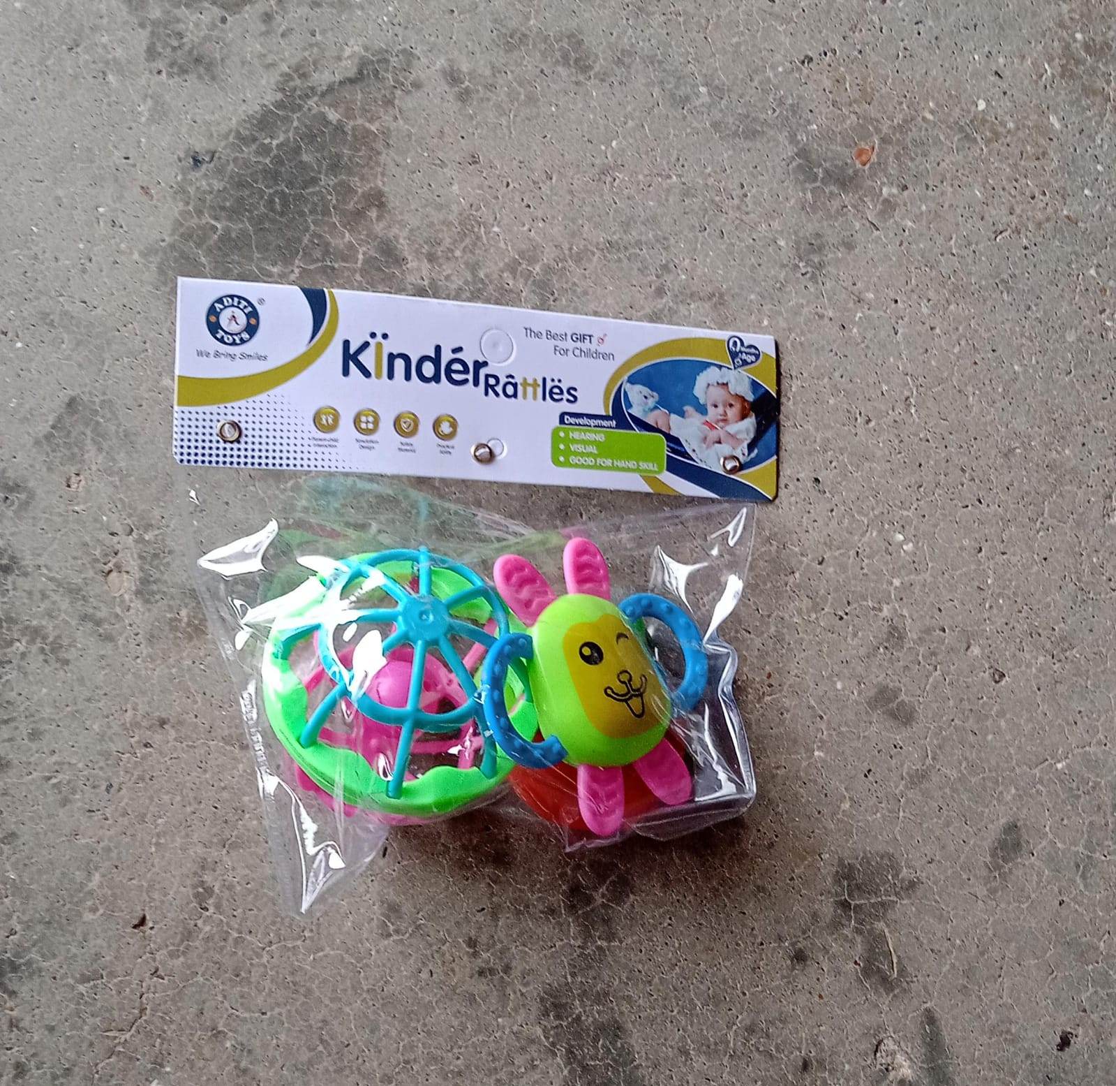 AT39 3Pc Rattles Baby Toy and game for kids and babies for playing and enjoying purposes. - infinityexculsivestore.com