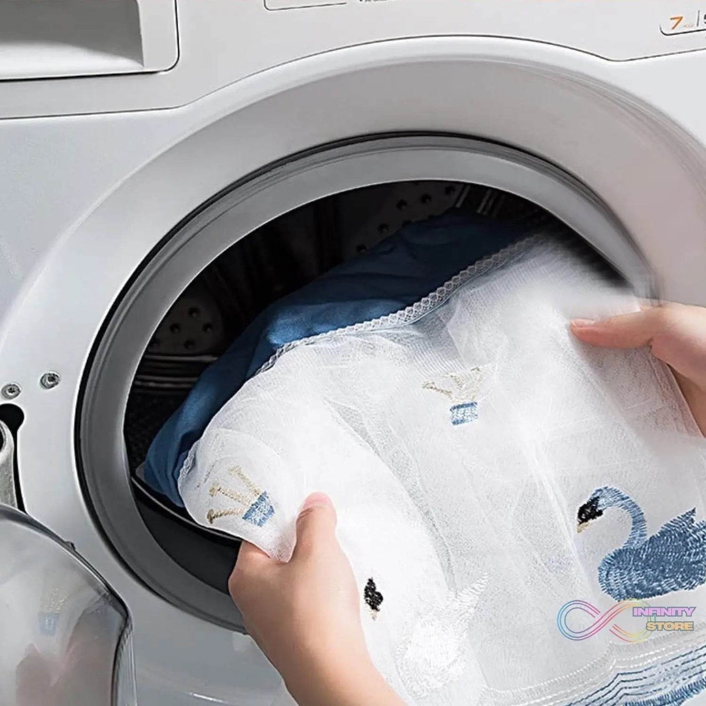 Ac Cover Air Conditioning Dust Cover Folding Designer (Approx 1 Ton / 1 Pc / ac curtain / Mix Design) - infinityexculsivestore.com