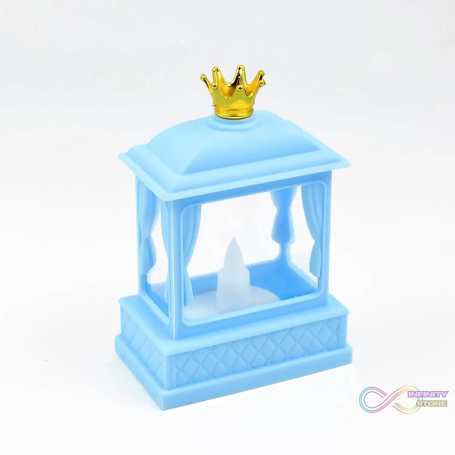 Acrylic Battery Operated Mini Square LED Lantern (1Pc) - infinityexculsivestore.com