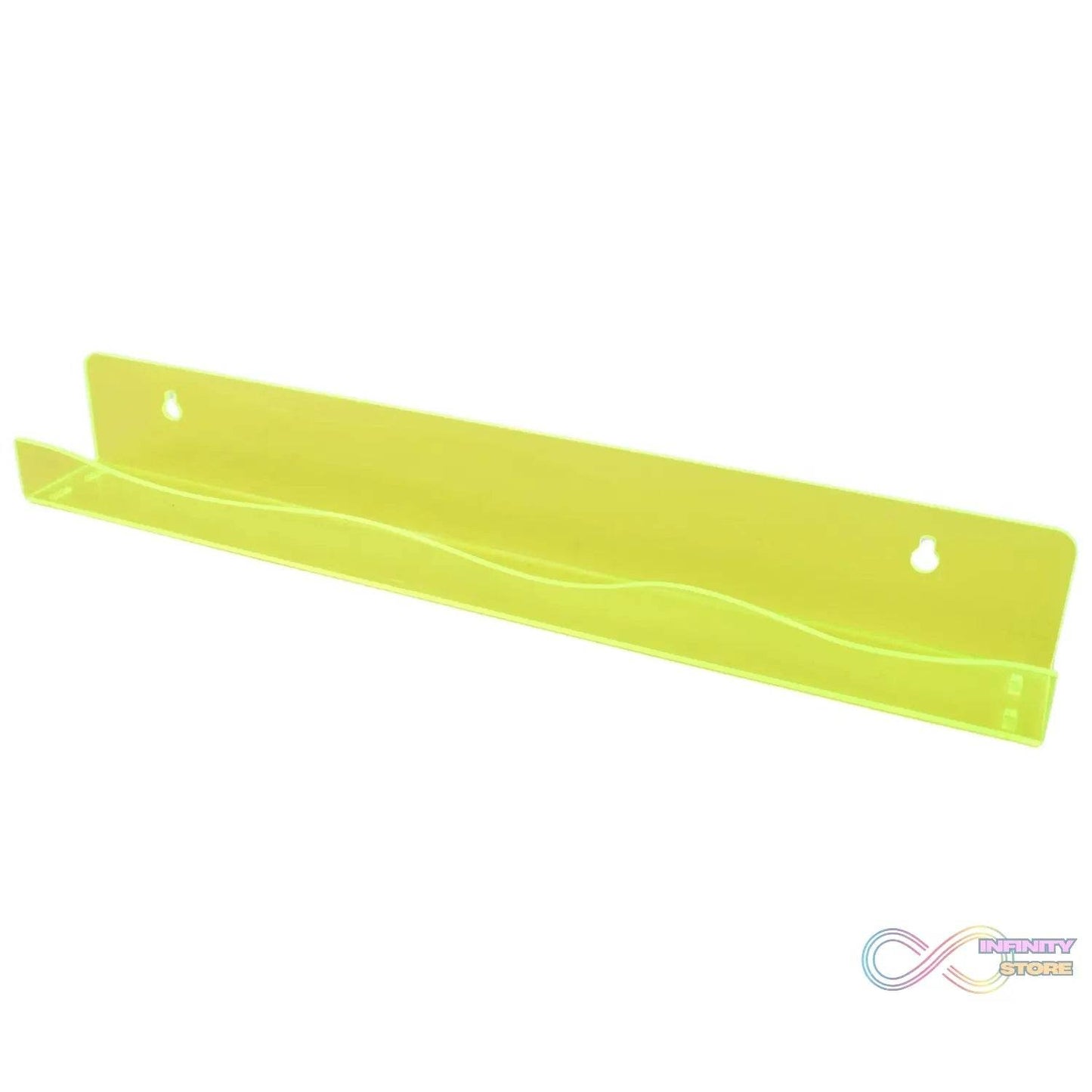 Acrylic Floating Shelves Wall Mounted Shelves (1 Pc / 38 Cm Long) - infinityexculsivestore.com
