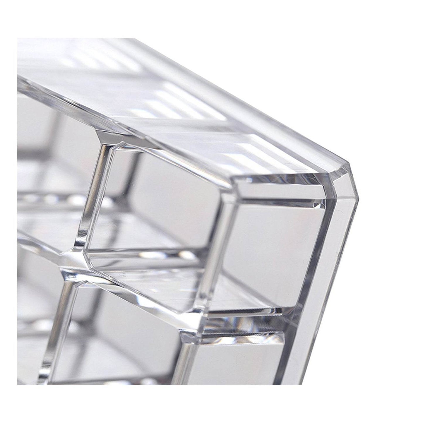 Acrylic Multi Purpose Lipstick Cosmetics Stand Display Holder 24 Section - infinityexculsivestore.com