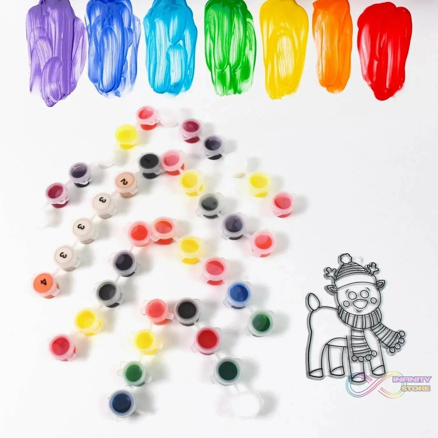 Acrylic Paint Color Kits 1 Set, Multi Color (1 Set) - infinityexculsivestore.com