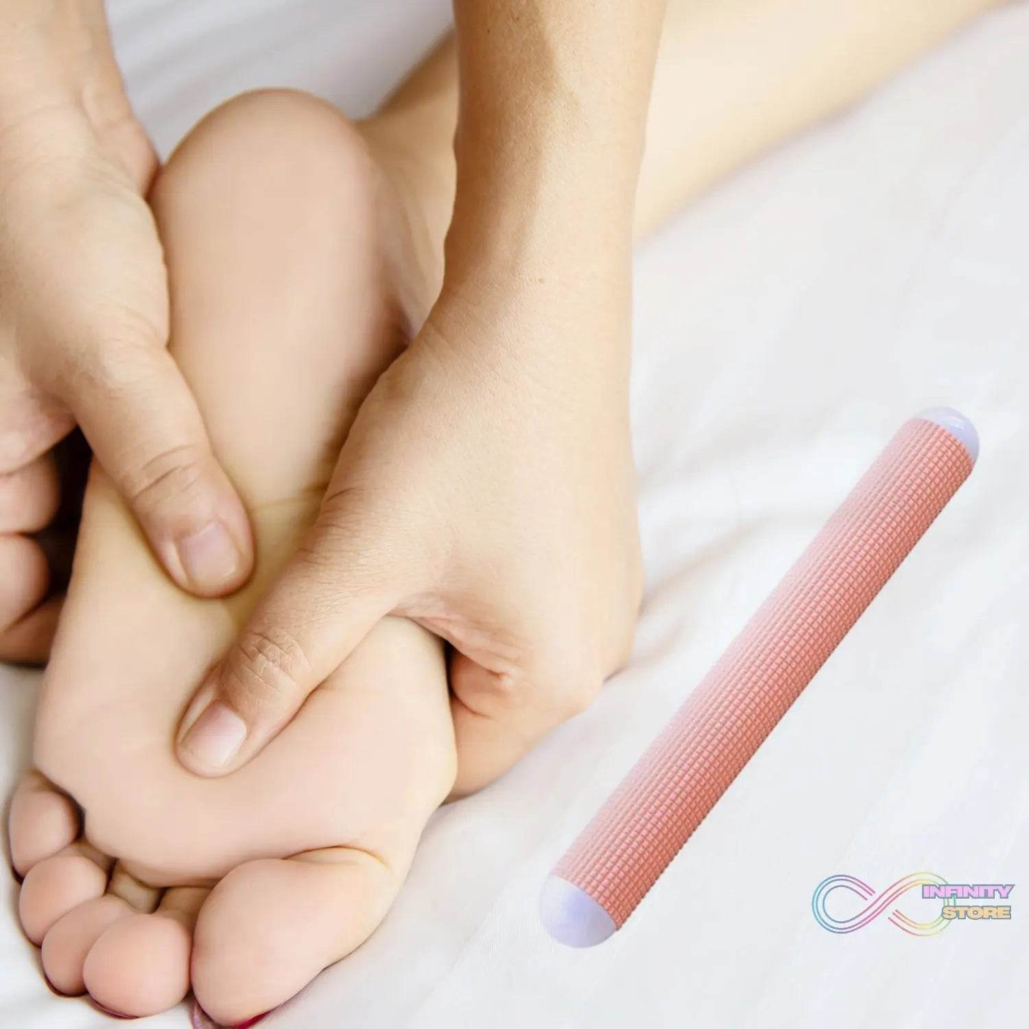 Acupressure Foot Roller Plastic With Massager Multicolor Plain Relief And Body Care - infinityexculsivestore.com