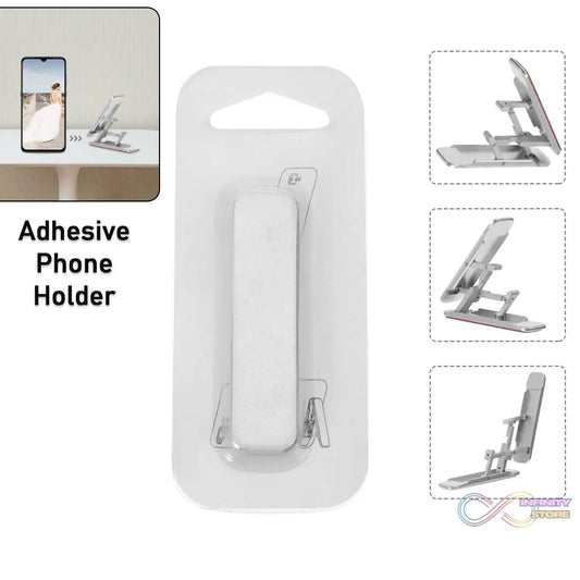Adhesive Folding Bracket Phone Stand (1 Pc) - infinityexculsivestore.com