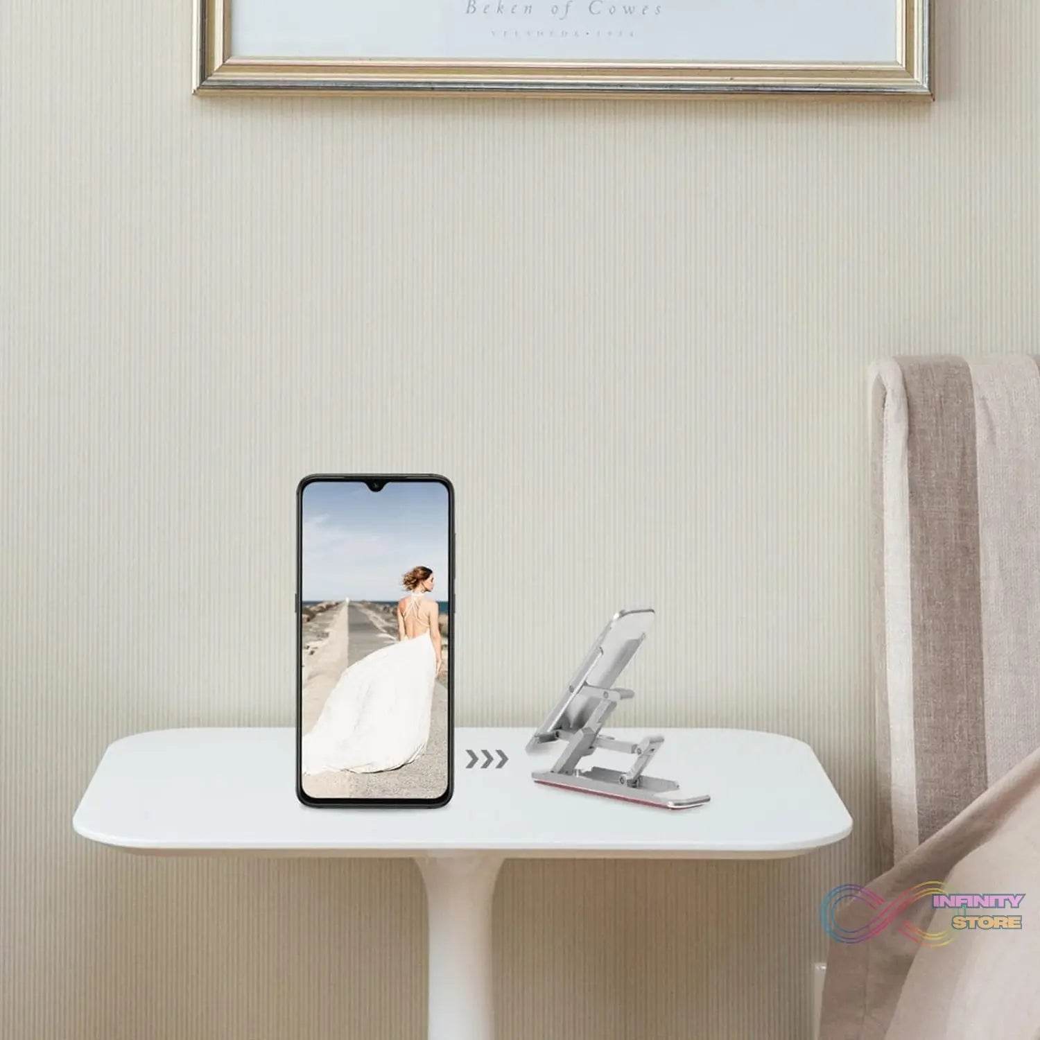 Adhesive Folding Bracket Phone Stand (1 Pc) - infinityexculsivestore.com