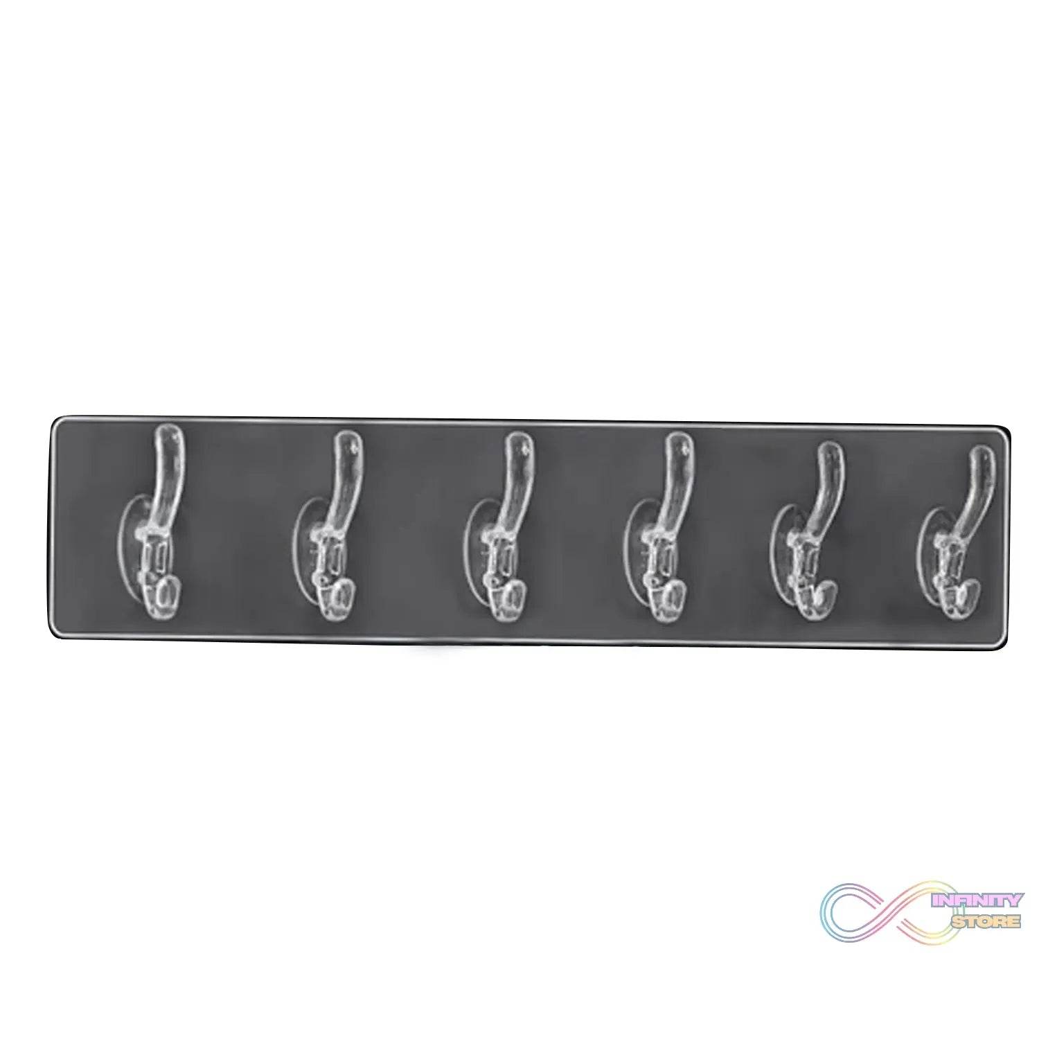 Adhesive Golden & Transparent Heavy Duty Wall Hook - infinityexculsivestore.com