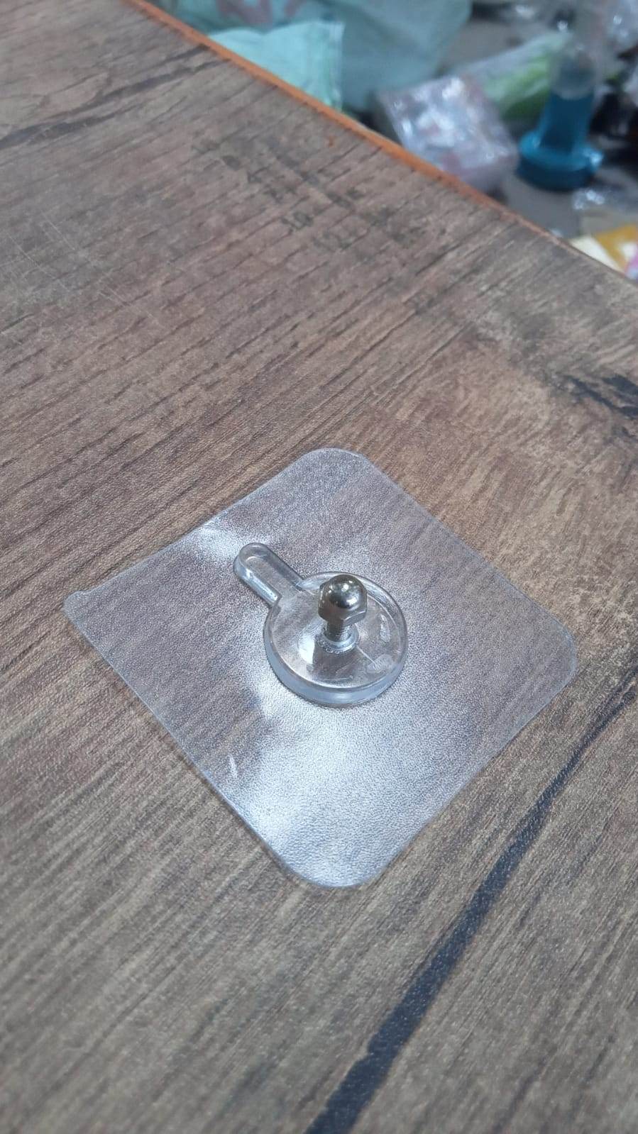 Adhesive Screw Wall Hook used in all kinds of places including household and offices for hanging and holding stuffs etc. - infinityexculsivestore.com