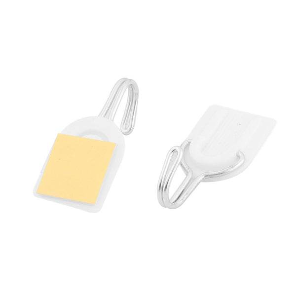 Adhesive Sticker ABS Plastic Hook Towel Hanger for Kitchen / Bathroom - infinityexculsivestore.com