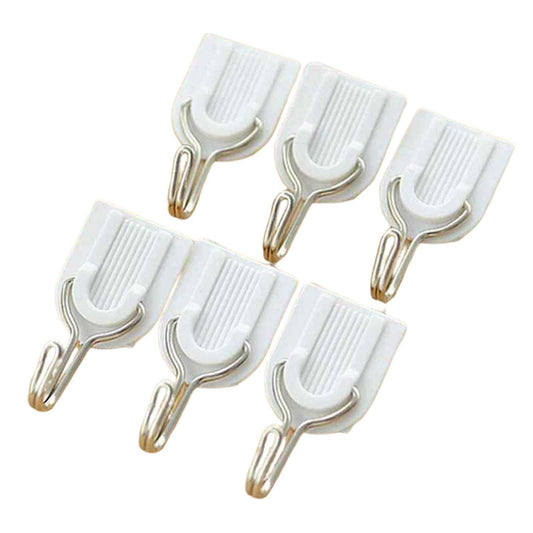 Adhesive Sticker ABS Plastic Hook Towel Hanger for Kitchen / Bathroom - infinityexculsivestore.com