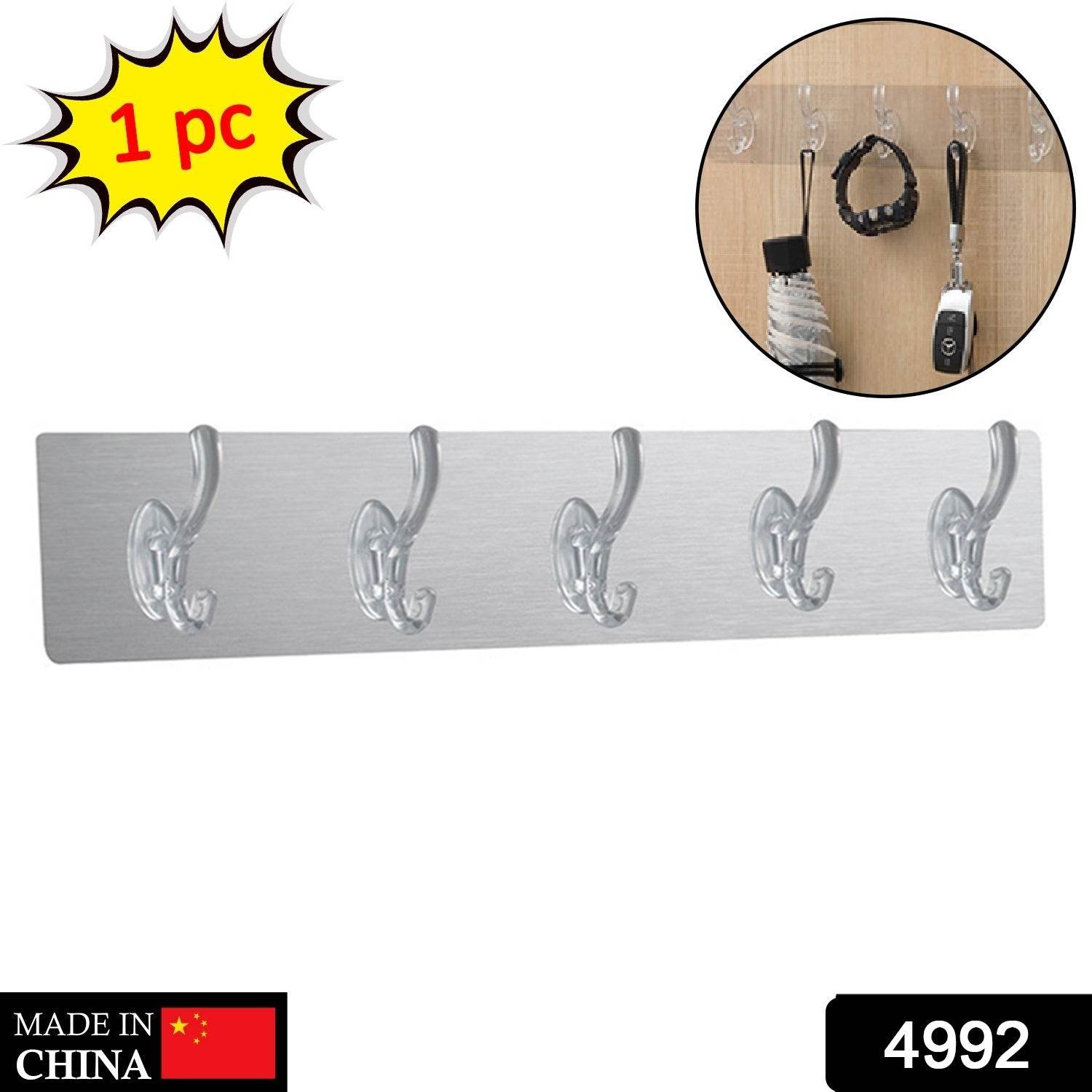 Adhesive Transparent Heavy Duty Wall Hook - infinityexculsivestore.com