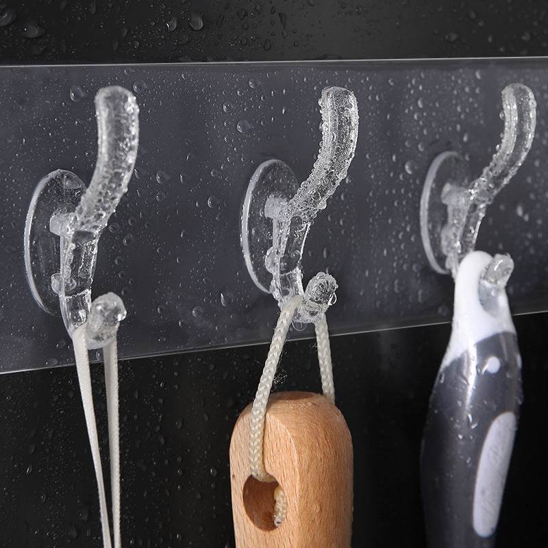 Adhesive Transparent Heavy Duty Wall Hook - infinityexculsivestore.com