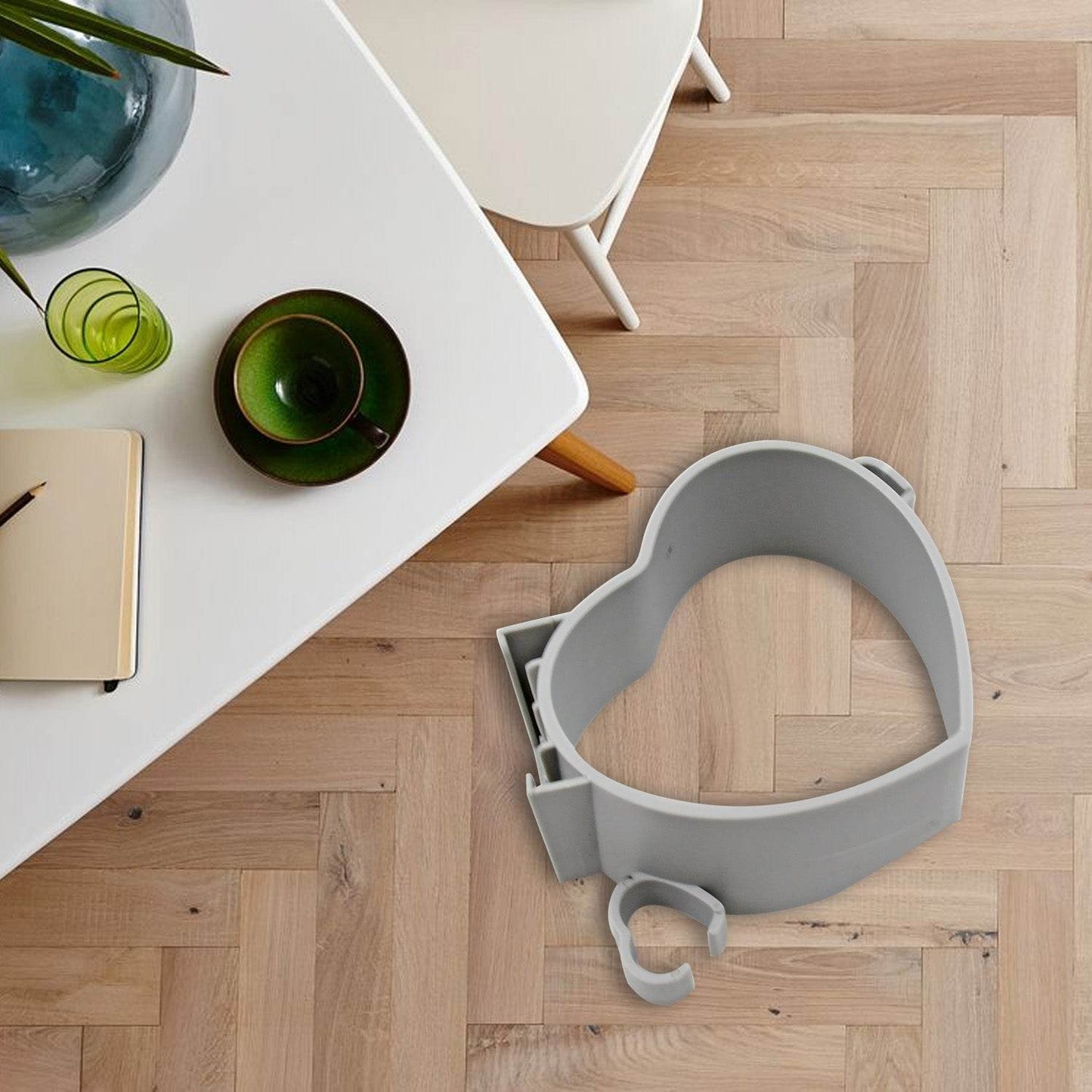Adhesive Wall Mount Multifunctional Holder, Hair Dryer Holder (1 pc) - infinityexculsivestore.com