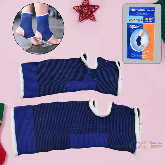 Adjustable Ankle Support Brace Cap Wrap Pad (1 Pair) - infinityexculsivestore.com