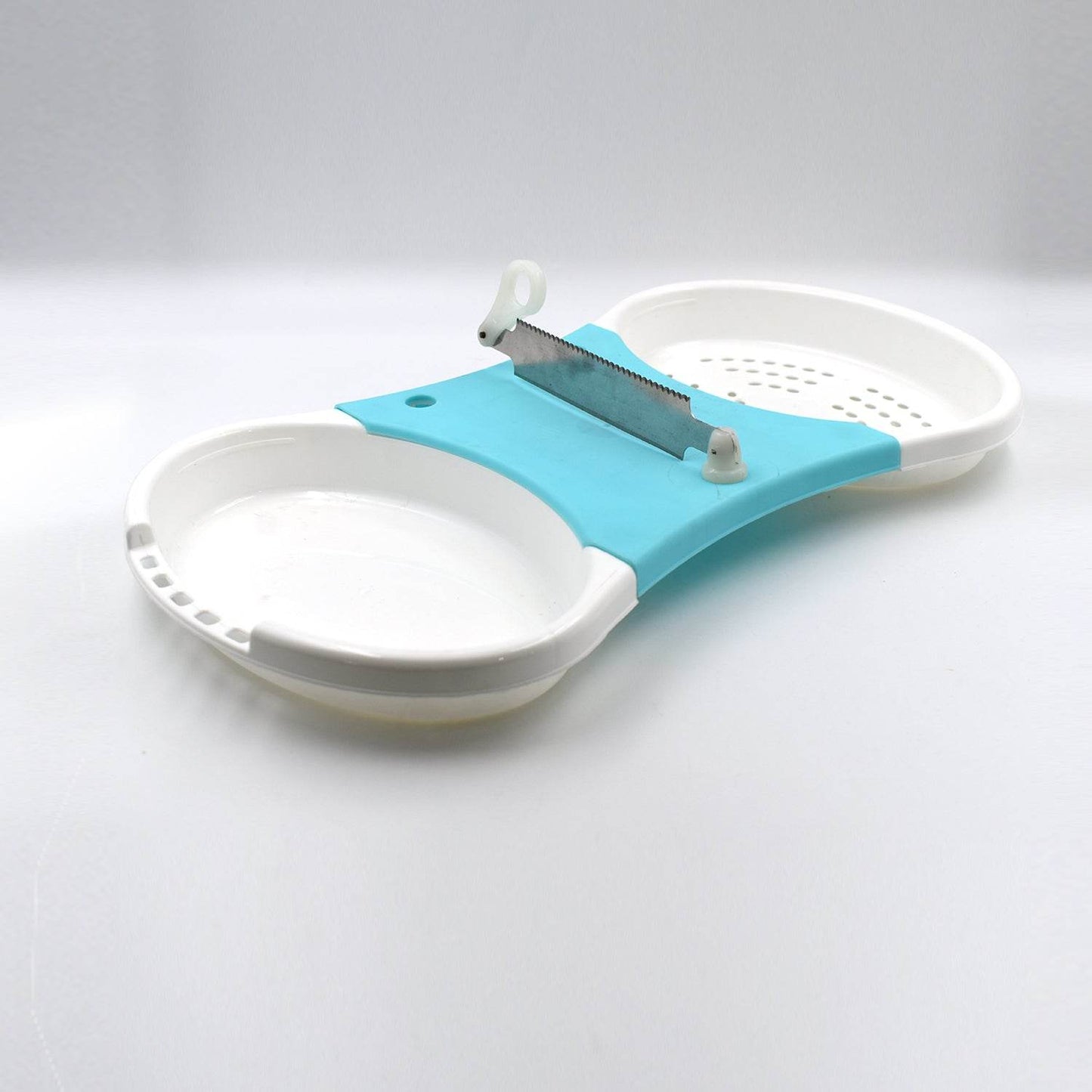 Adjustable Cut N Wash used in all kinds of household and kitchen purposes for cutting and washing simultaneously of vegetables and fruits etc. - infinityexculsivestore.com