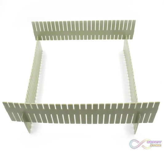 Adjustable Drawer Dividers (4 Pc Set): Organize Cabinets & Closets - infinityexculsivestore.com