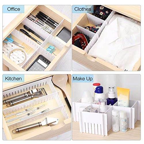 Adjustable Drawer Organizer and Kitchen Board Divider 6 pcs set - infinityexculsivestore.com