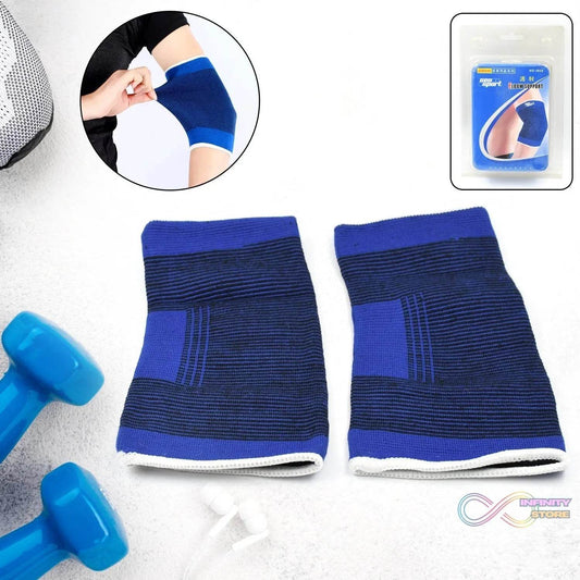Adjustable Elbow Strap Compression Sleeves Supporter (1 Pair / With Card Packing) - infinityexculsivestore.com