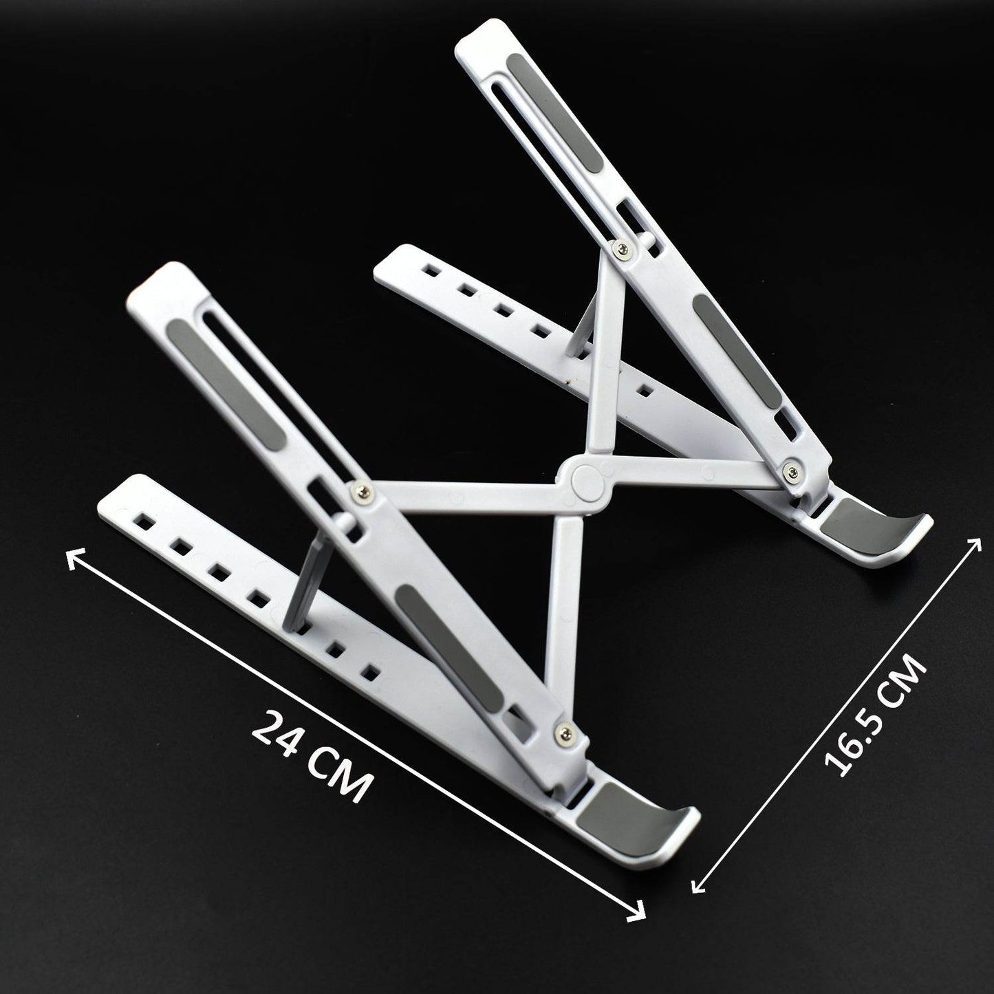 Adjustable Ergonomic Foldable Portable, Holder Riser Tablet Stand Plastic - infinityexculsivestore.com