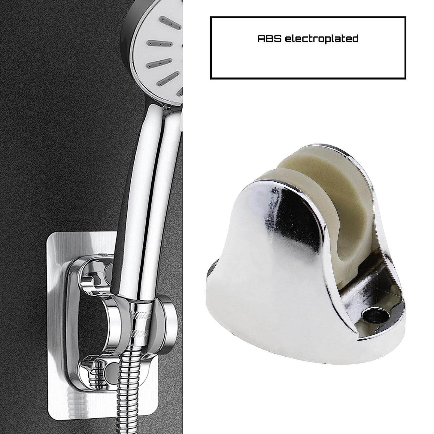 Adjustable Hand Shower Holder with Fixing Screws Adjustable Bracket for Bathroom - infinityexculsivestore.com