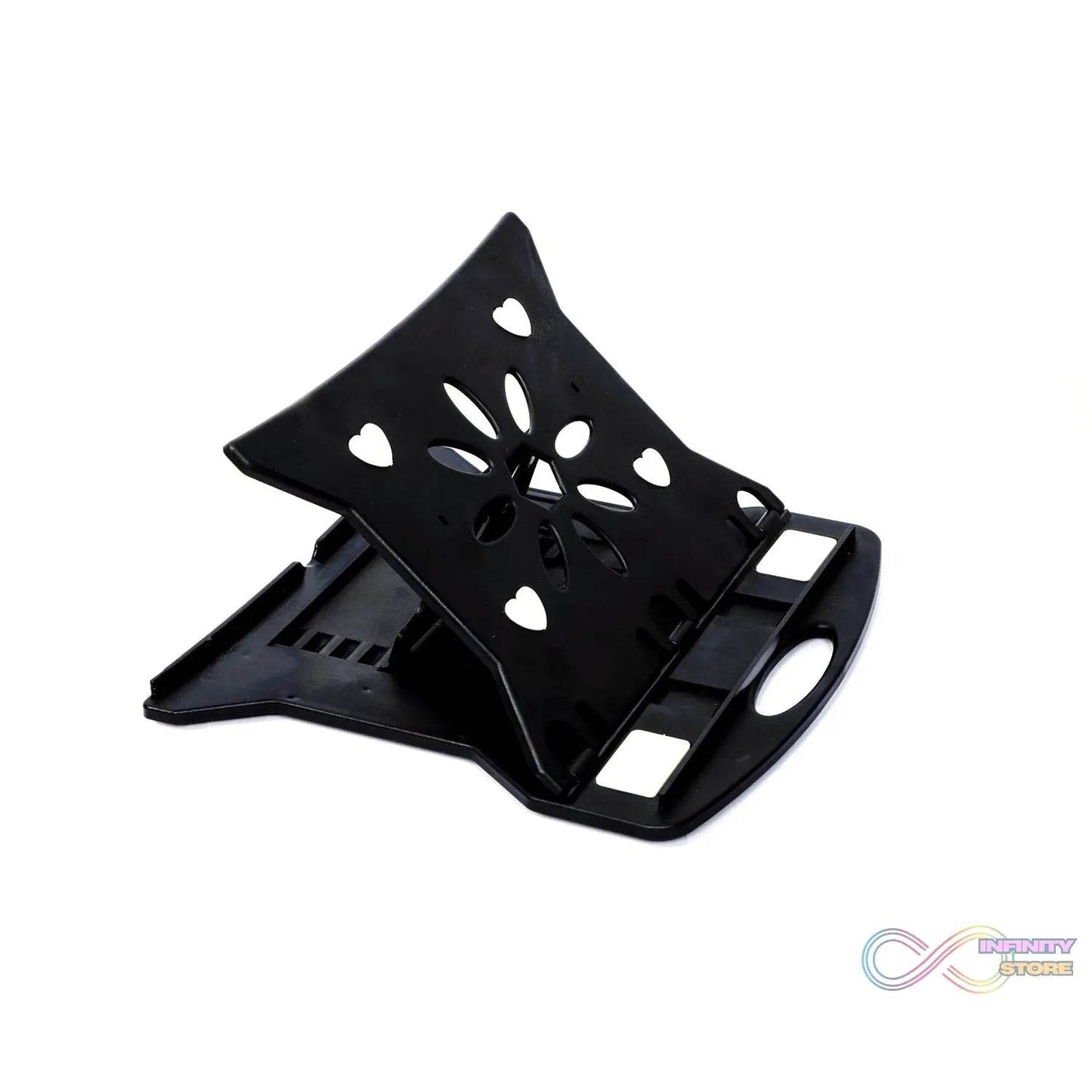Adjustable Laptop Stand Patented Riser. With Portable Mobile Stand - infinityexculsivestore.com