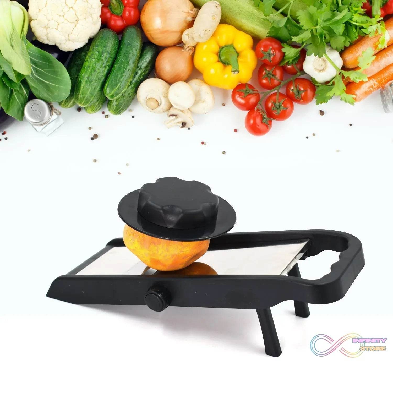 Adjustable Multipurpose Potato / Onion Slicer and Grater - infinityexculsivestore.com