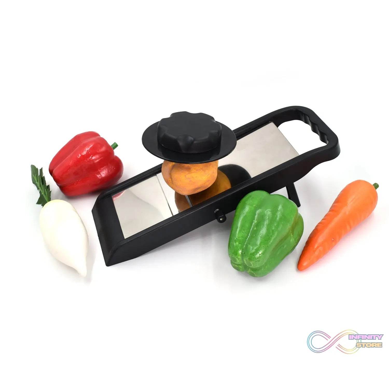 Adjustable Multipurpose Potato / Onion Slicer and Grater - infinityexculsivestore.com