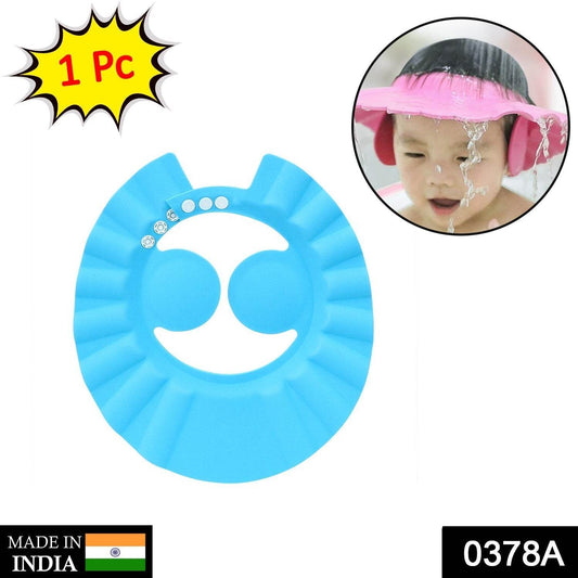 Adjustable Safe Soft Bathing Baby Shower Cap - infinityexculsivestore.com