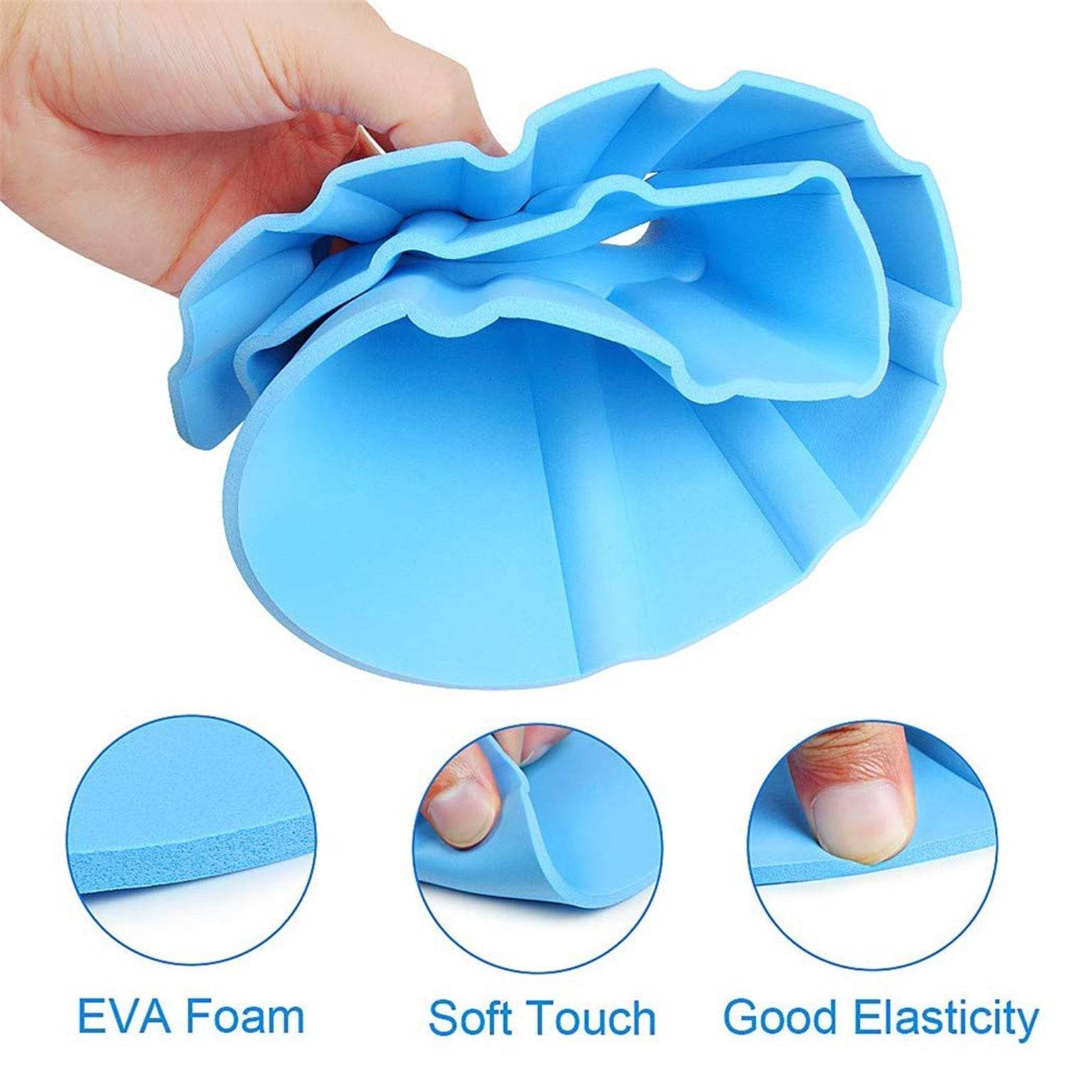 Adjustable Safe Soft Bathing Baby Shower Cap - infinityexculsivestore.com