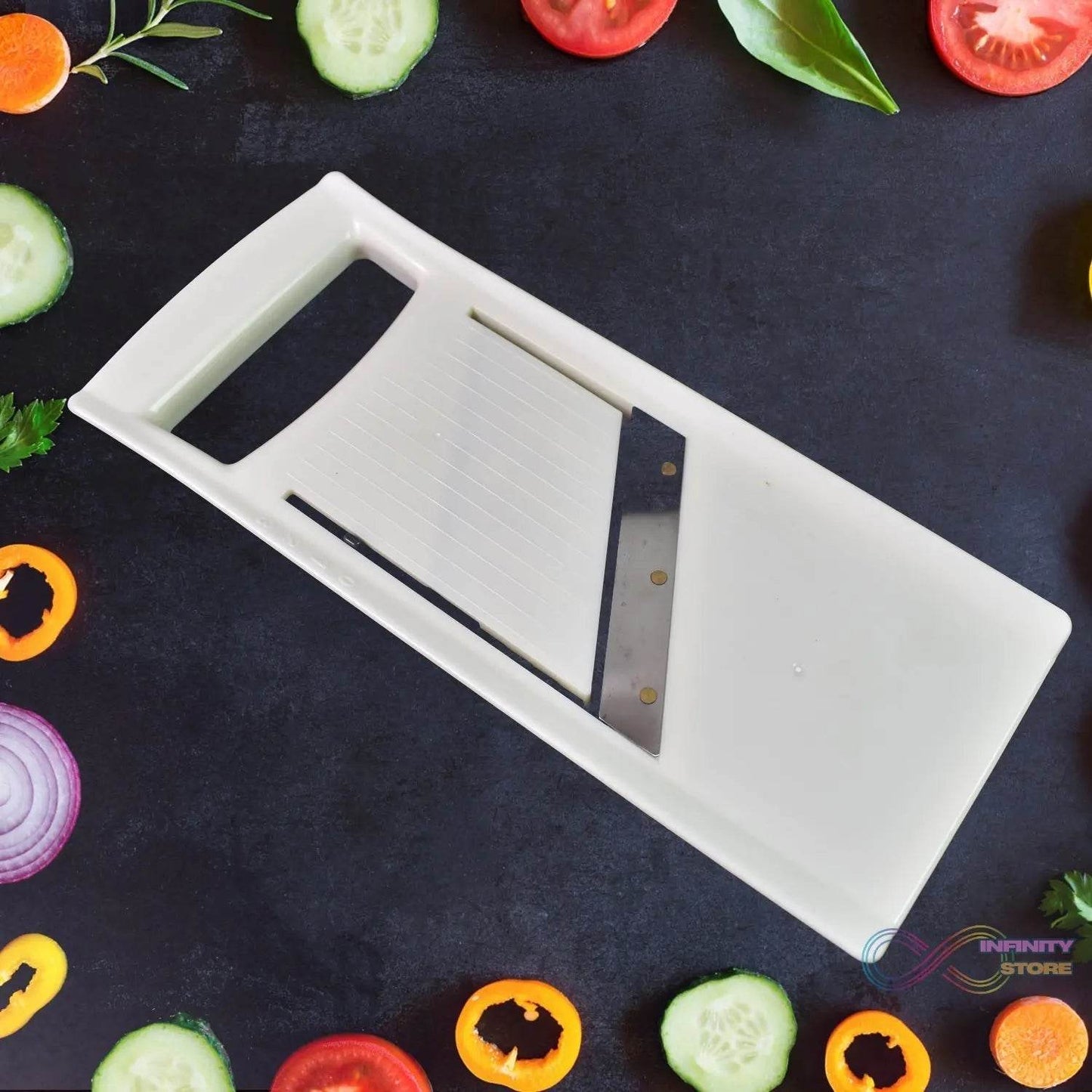 Adjustable Slicer for Cutting Fruits & Vegetable (1 Pc) - infinityexculsivestore.com