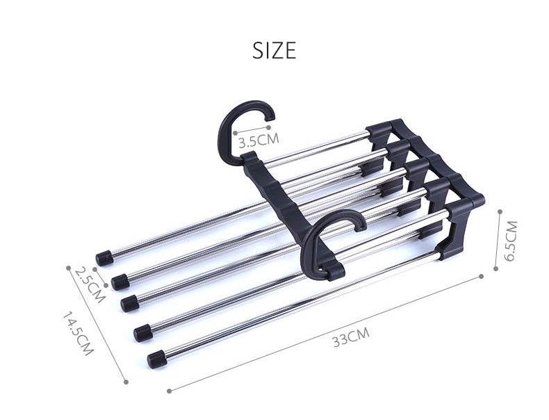 Adjustable Trouser Pants Hanger Organizer - infinityexculsivestore.com