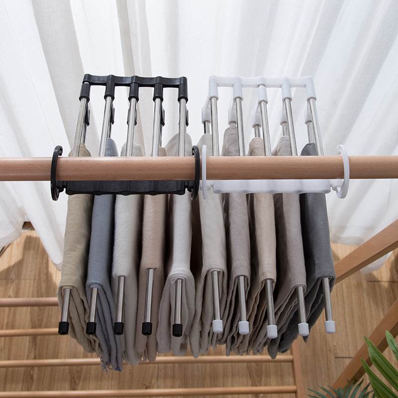Adjustable Trouser Pants Hanger Organizer - infinityexculsivestore.com