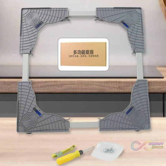 Adjustable Washing Machine Stand (1 Pc / 67Γ67 Cm Long Adjust) - infinityexculsivestore.com