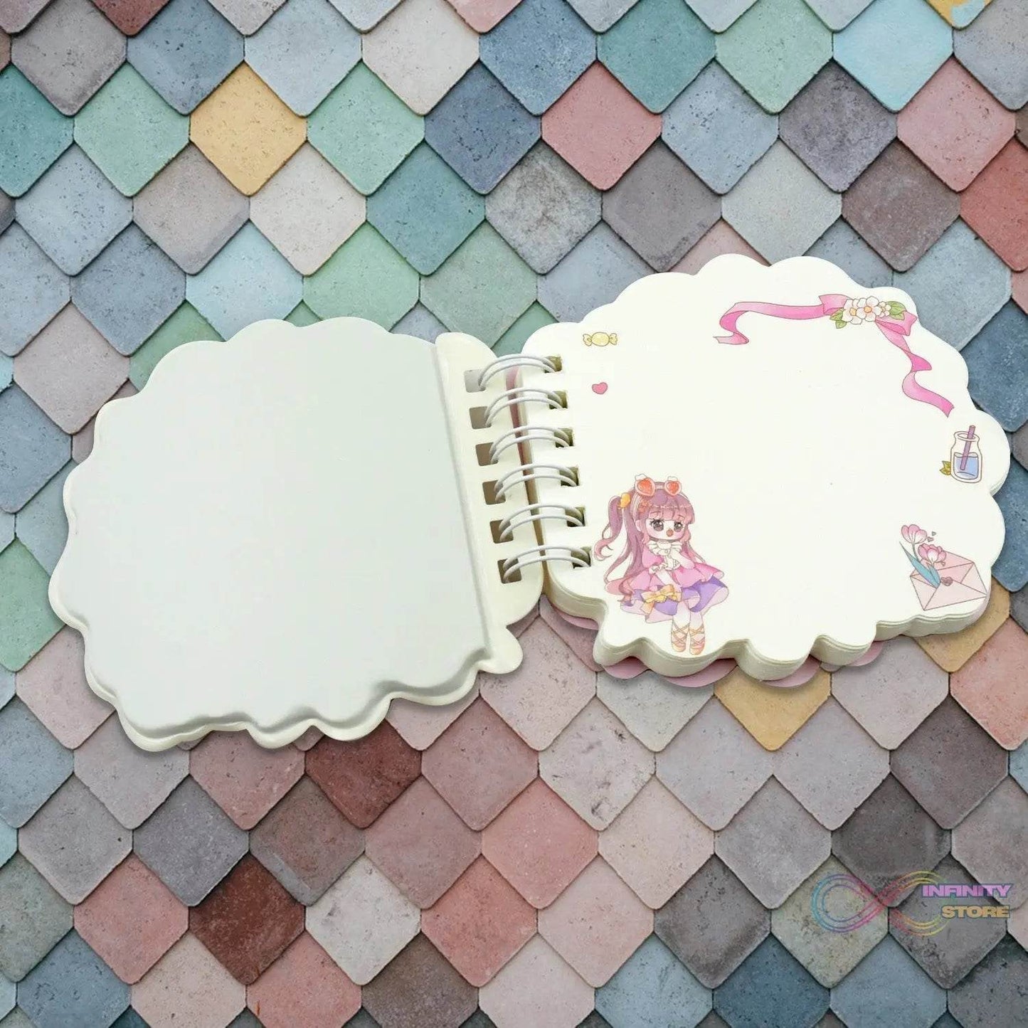 Adorable Cartoon Diary: Fun & Fancy Pages for Kids (Pocket Size, 1 Pc) - infinityexculsivestore.com