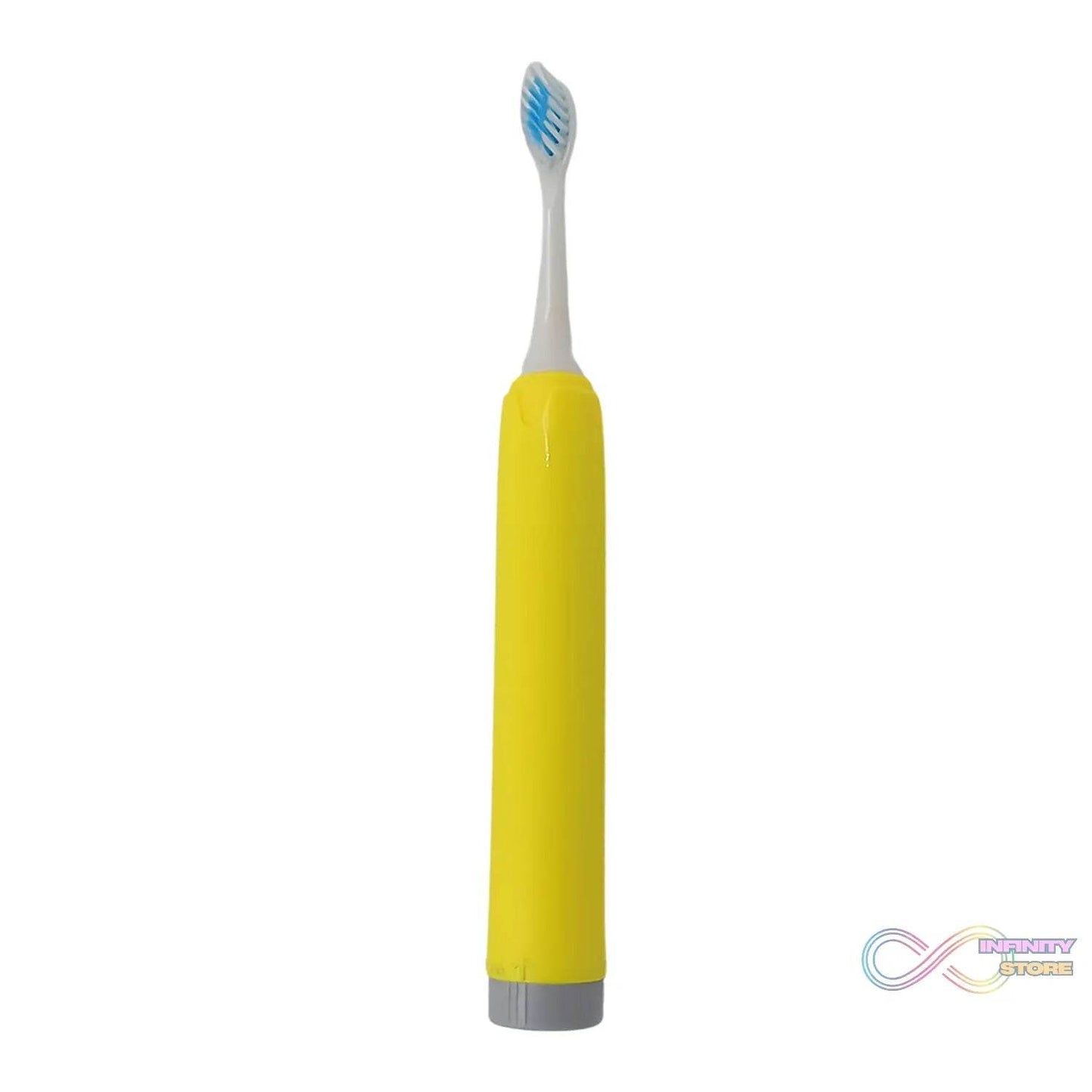 Adult Waterproof Electric Toothbrush 1 Head Battery Operated Toothbrush (1 Pc / Battery Not Included / Mix Color) - infinityexculsivestore.com