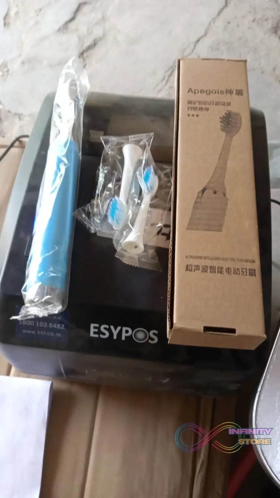 Adult Waterproof Electric Toothbrush 1 Head Battery Operated Toothbrush (1 Pc / Battery Not Included / Mix Color) - infinityexculsivestore.com