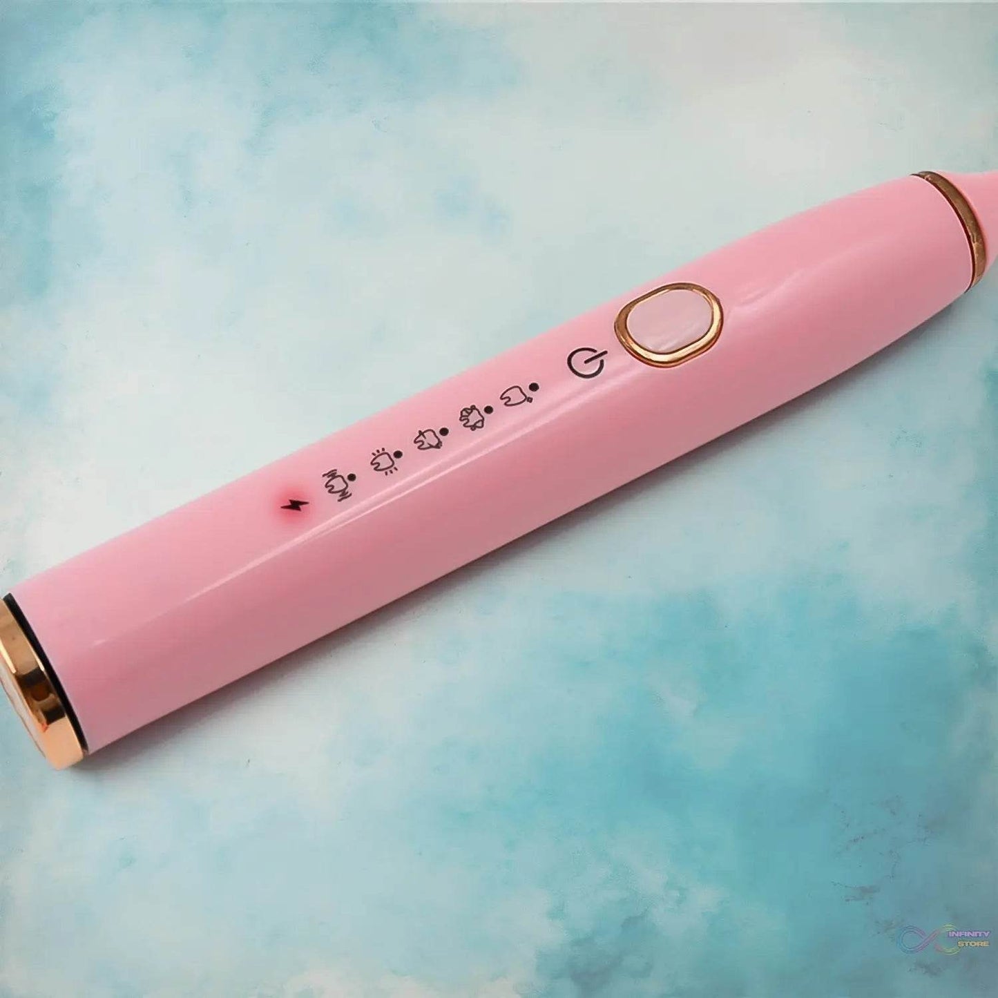 Adult Waterproof Electric Toothbrush with Extra 4 Toothbrush Head (1 Pc / USB Charging Operated / Mix Colour) - infinityexculsivestore.com