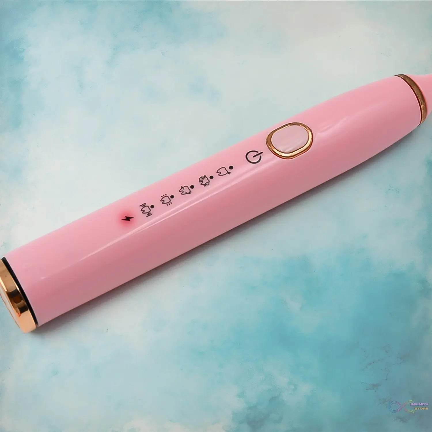 Adult Waterproof Electric Toothbrush with Extra 4 Toothbrush Head (1 Pc / USB Charging Operated / Mix Colour) - infinityexculsivestore.com