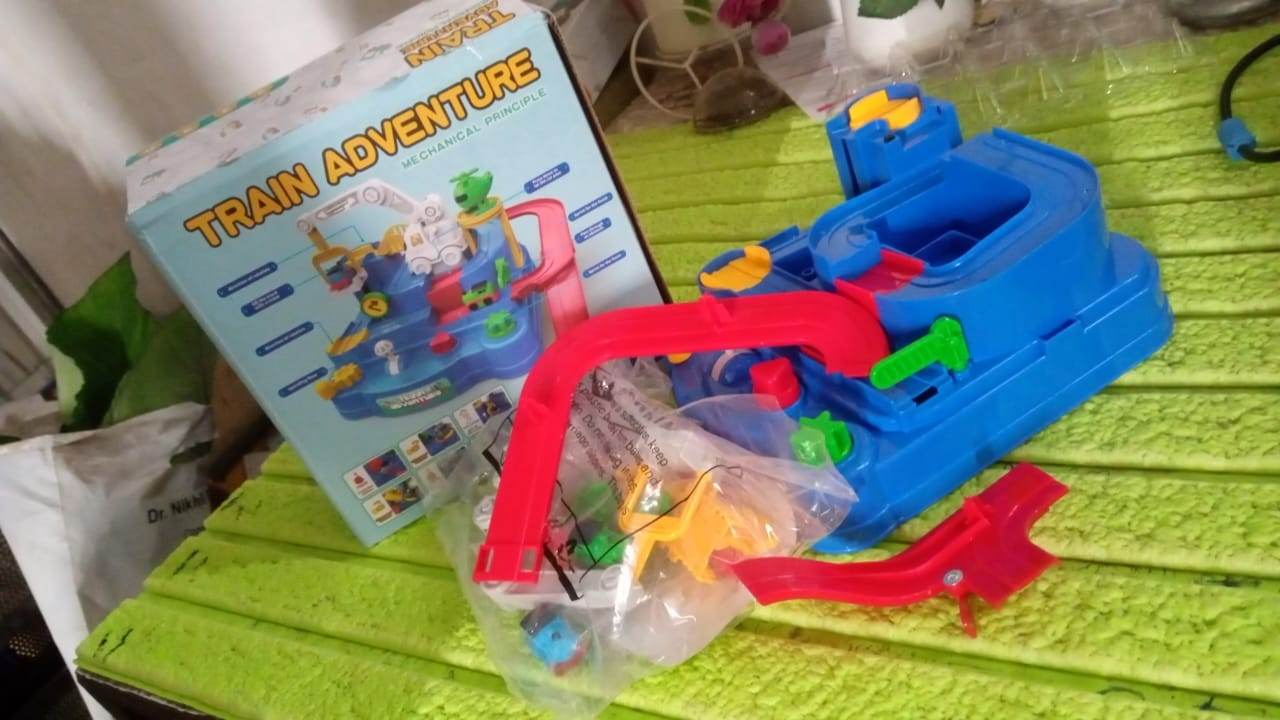 Adventure Toys, City Rescue Preschool Toy, Race Tracks for Boys, Parent-Child Interactive Kids Race Car Track Play sets (Adventure Toy) - infinityexculsivestore.com
