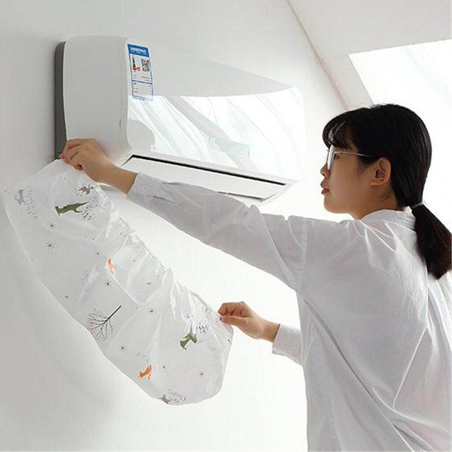 Air Conditioning Dust Cover Waterproof Folding Ac Cover - infinityexculsivestore.com