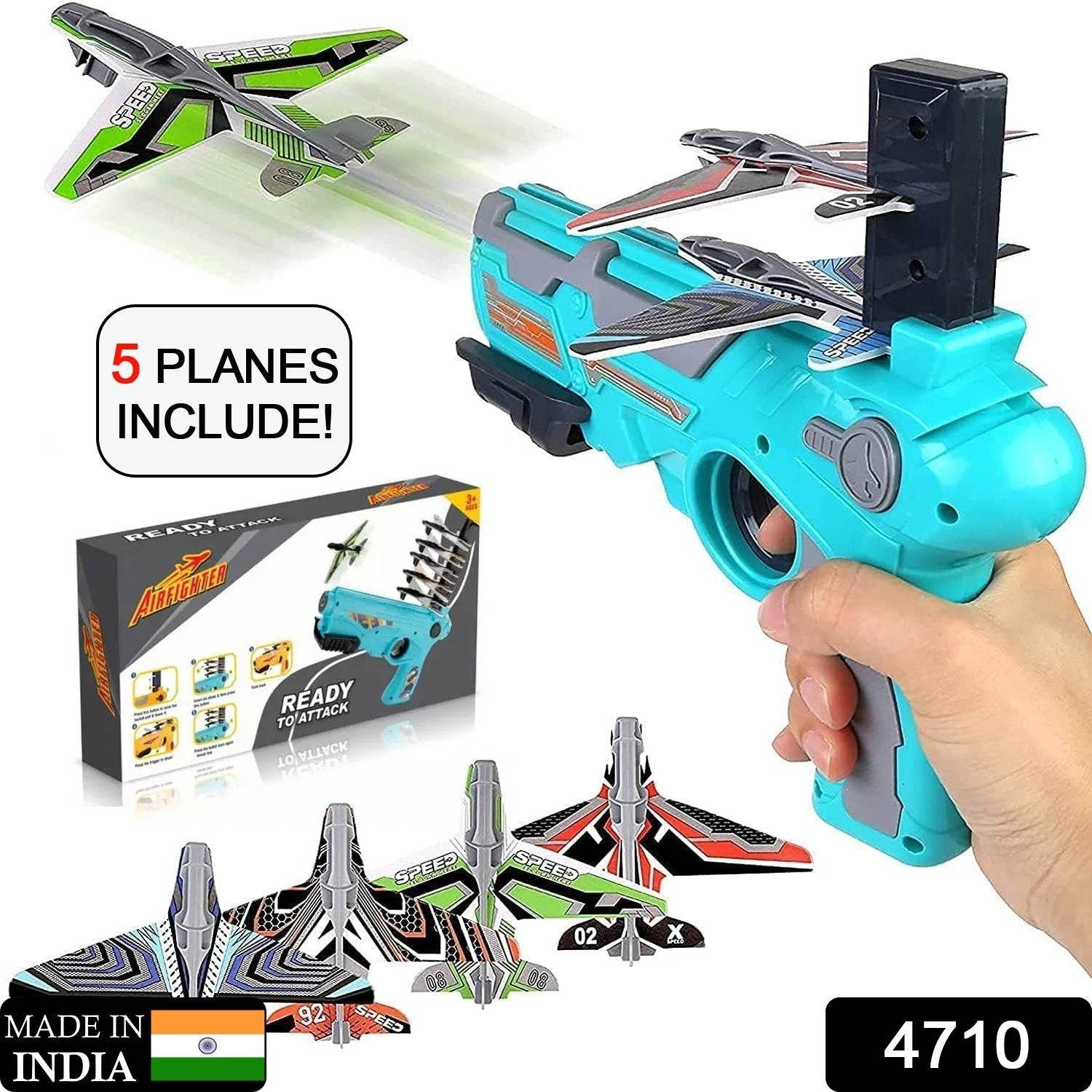 Airplane Launcher Toy with Foam Planes, 5-Pack - infinityexculsivestore.com
