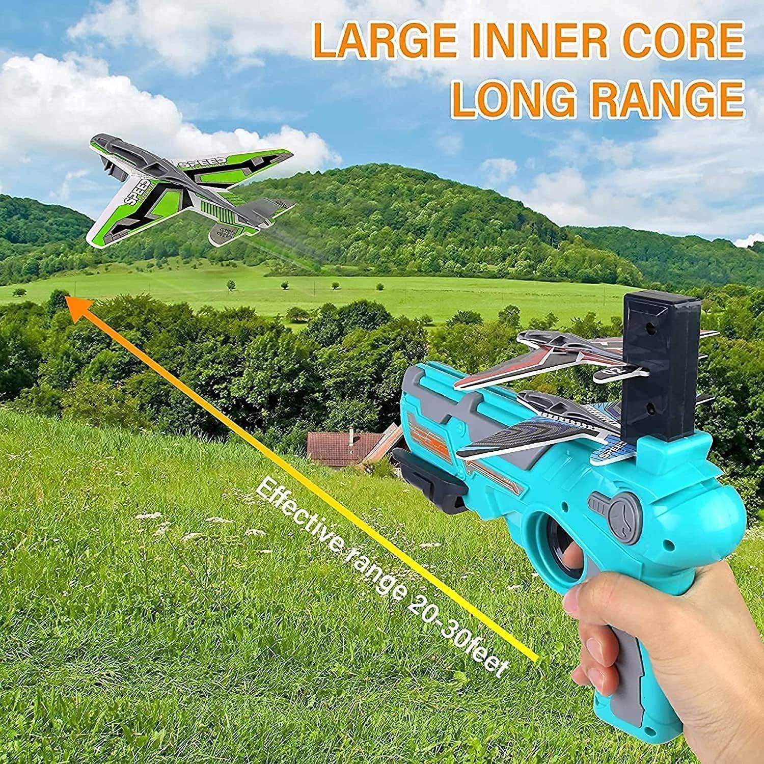 Airplane Launcher Toy with Foam Planes, 5-Pack - infinityexculsivestore.com