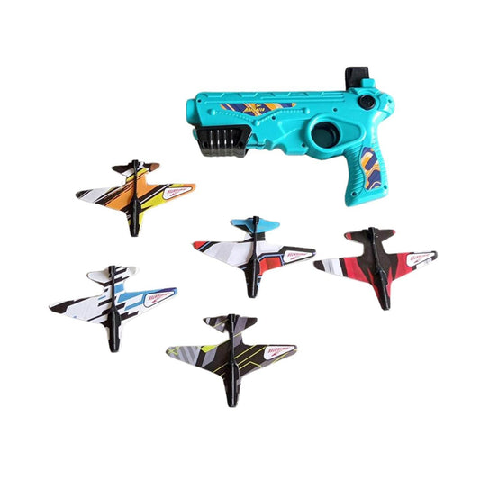 Airplane Launcher Toy with Foam Planes, 5-Pack - infinityexculsivestore.com