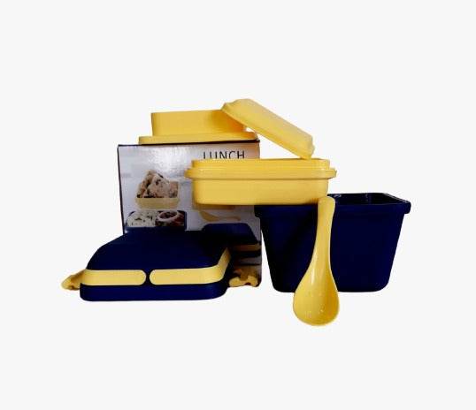 Airtight Lunch Box with Handle & Push Lock - infinityexculsivestore.com